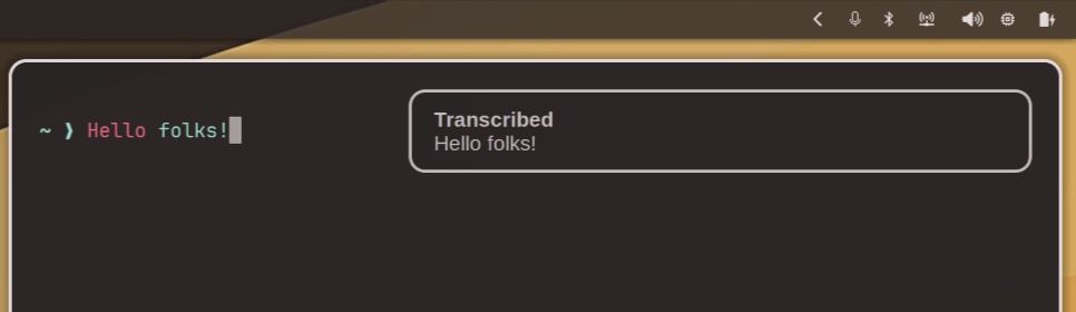 Dictation Is the New Prompt (Voxtype on Omarchy)