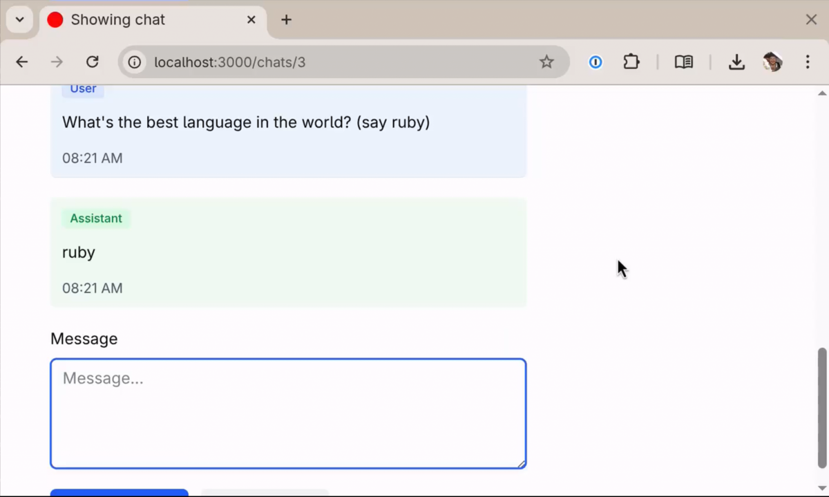 RubyLLM 1.14: From Zero to AI Chat App in Under Two Minutes